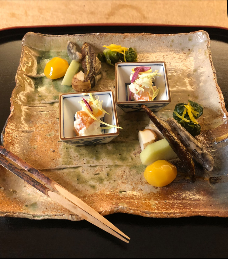 Kaiseki course meal