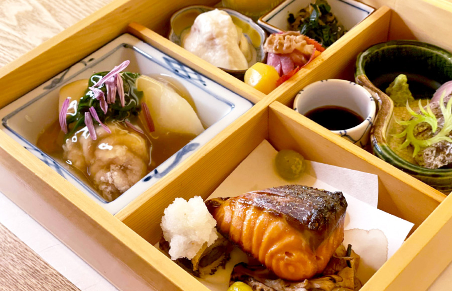 Shokado style bento box lunch 