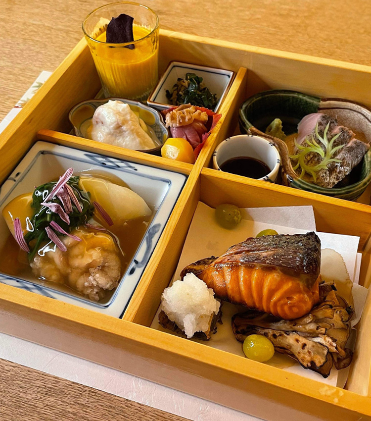 Shokado style bento box lunch 